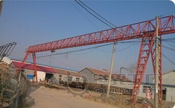 巨人 10T-18mMH葫芦门式单梁起重机/龙门吊 _起重机_工程建筑机械_机械及行业设备_工业品_产品_世界工厂网