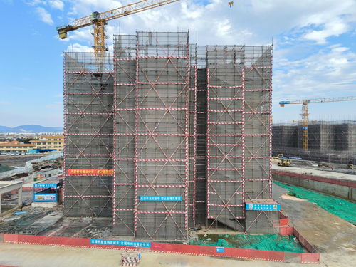 广州空港安置房一期工程 标段a 项目主体结构全面封顶