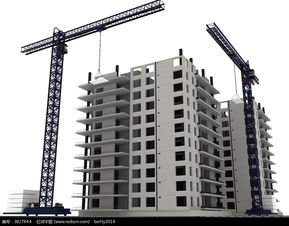 建筑工程施工效果图图片免费下载 红动网