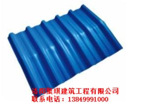 优质的pvc塑钢瓦当选洛阳聚琪建筑工程 河南asa塑钢瓦厂家