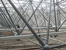 【加油站网架首选江西华宇,轻钢结构】价格,厂家,图片,金属结构框架,江西东南实业-