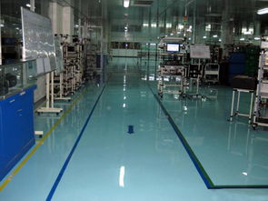 防静电地坪工程现场图 世纪伟业防静电