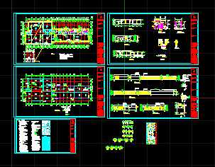 食品加工厂冷库及加工车间建筑施工图免费下载 市政小区给排水图
