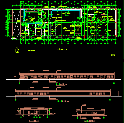 食品加工厂建筑施工图纸免费下载 工业 农业建筑