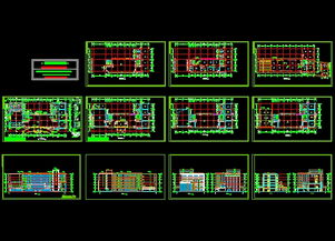 精品办公大楼建筑施工图