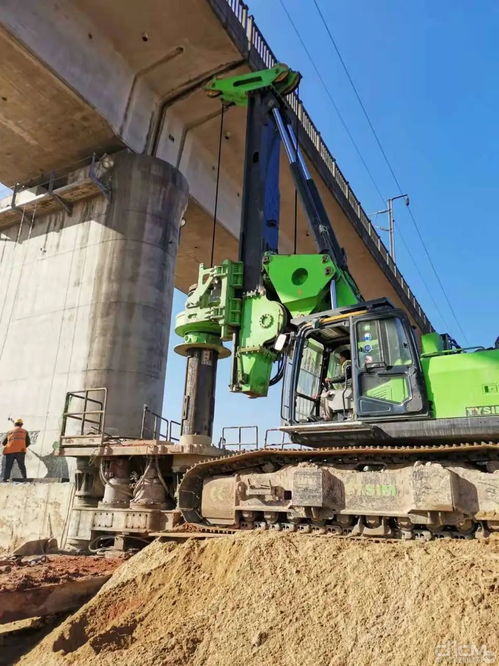 泰信机械KR300ES低净空钻机助力六安高铁建设工程