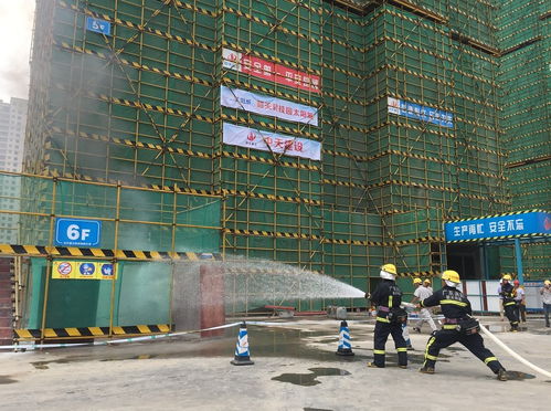 安全无小事丨武江区建筑工程应急救援演练今日成功举办