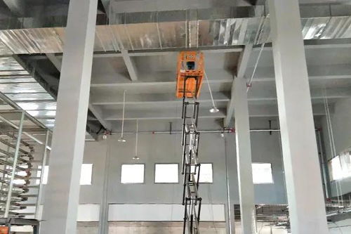 四川食品厂净化车间工程施工进度播报 只要队伍建设好，登高作业那都不是事儿